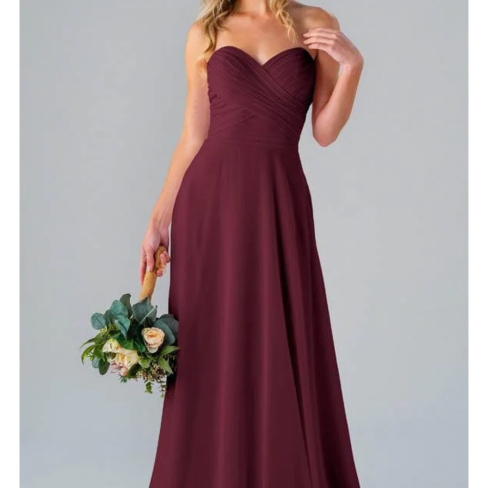 Kennedy Blue Bordeaux Lisa Bridesmaid Dress